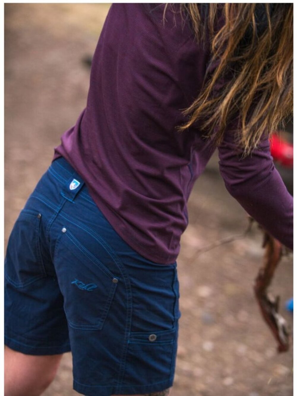 NWT Title Nine Women’s 6  Free Range Shorts 6.5” by Kuhl Sold Out MSRP$85 - Picture 5 of 12